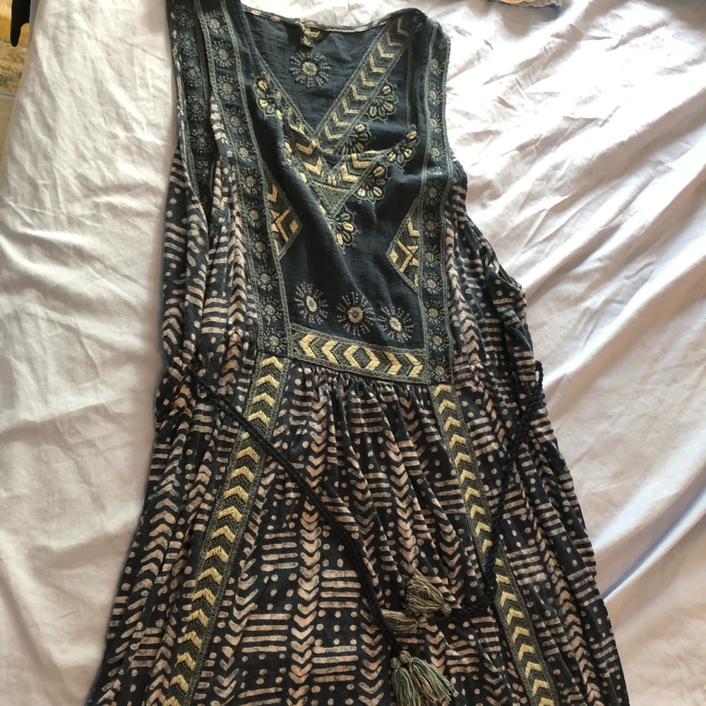 Lucky Brand batik boho sundress